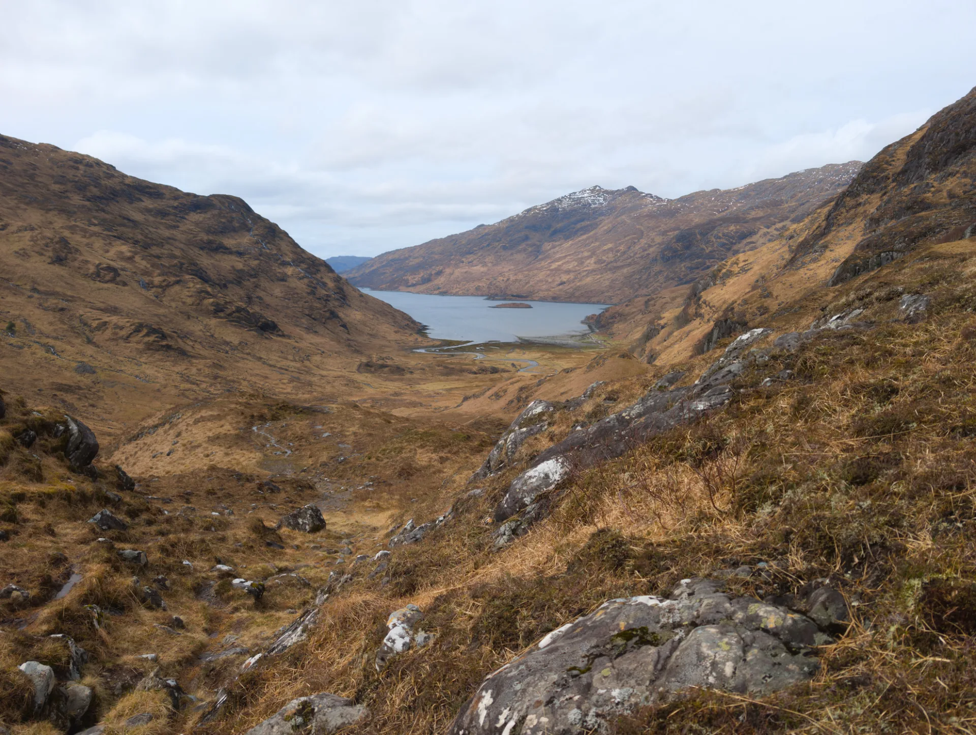 First glimpse of Loch Nevis