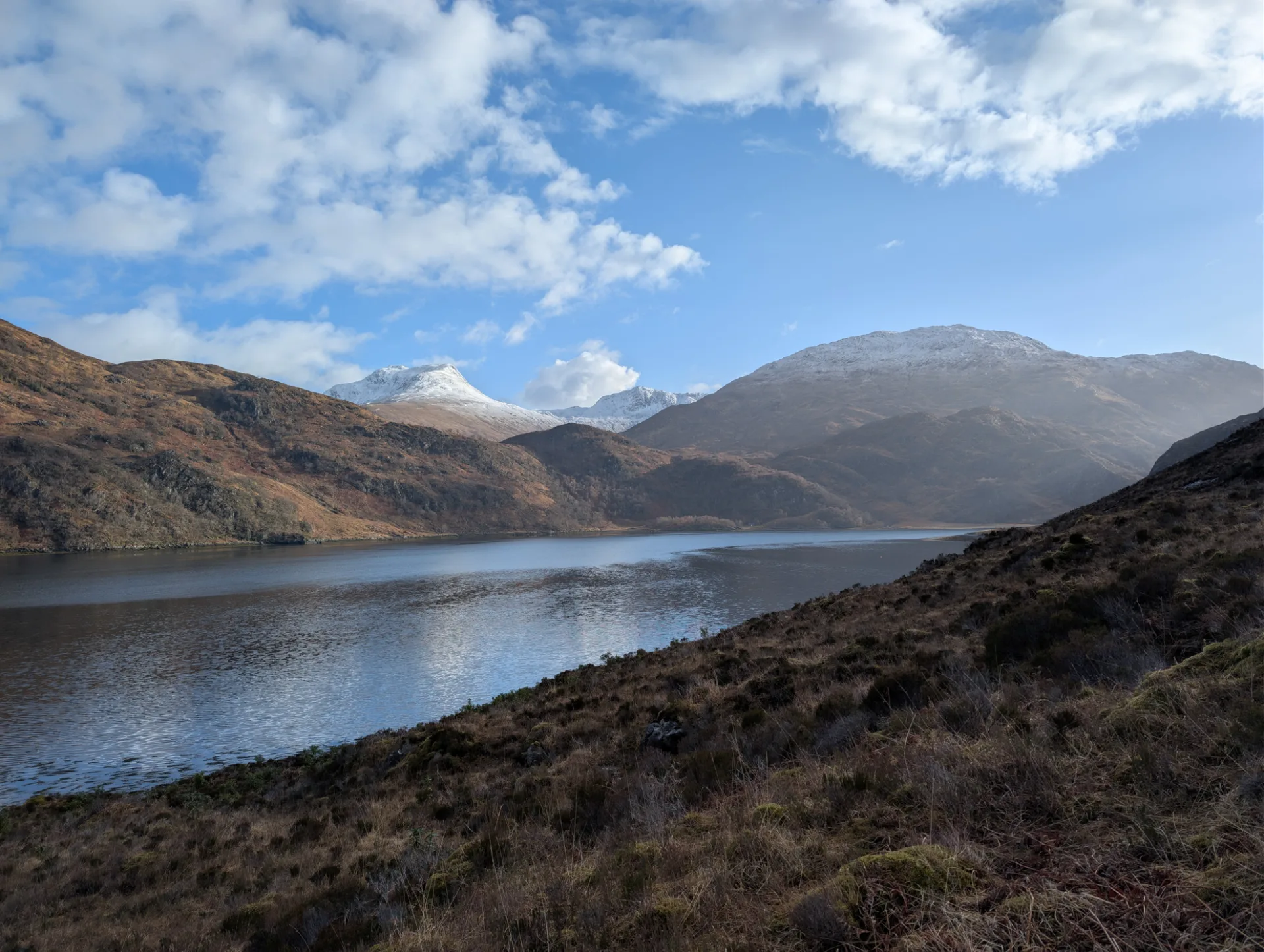 Day 4 — looking back across the loch