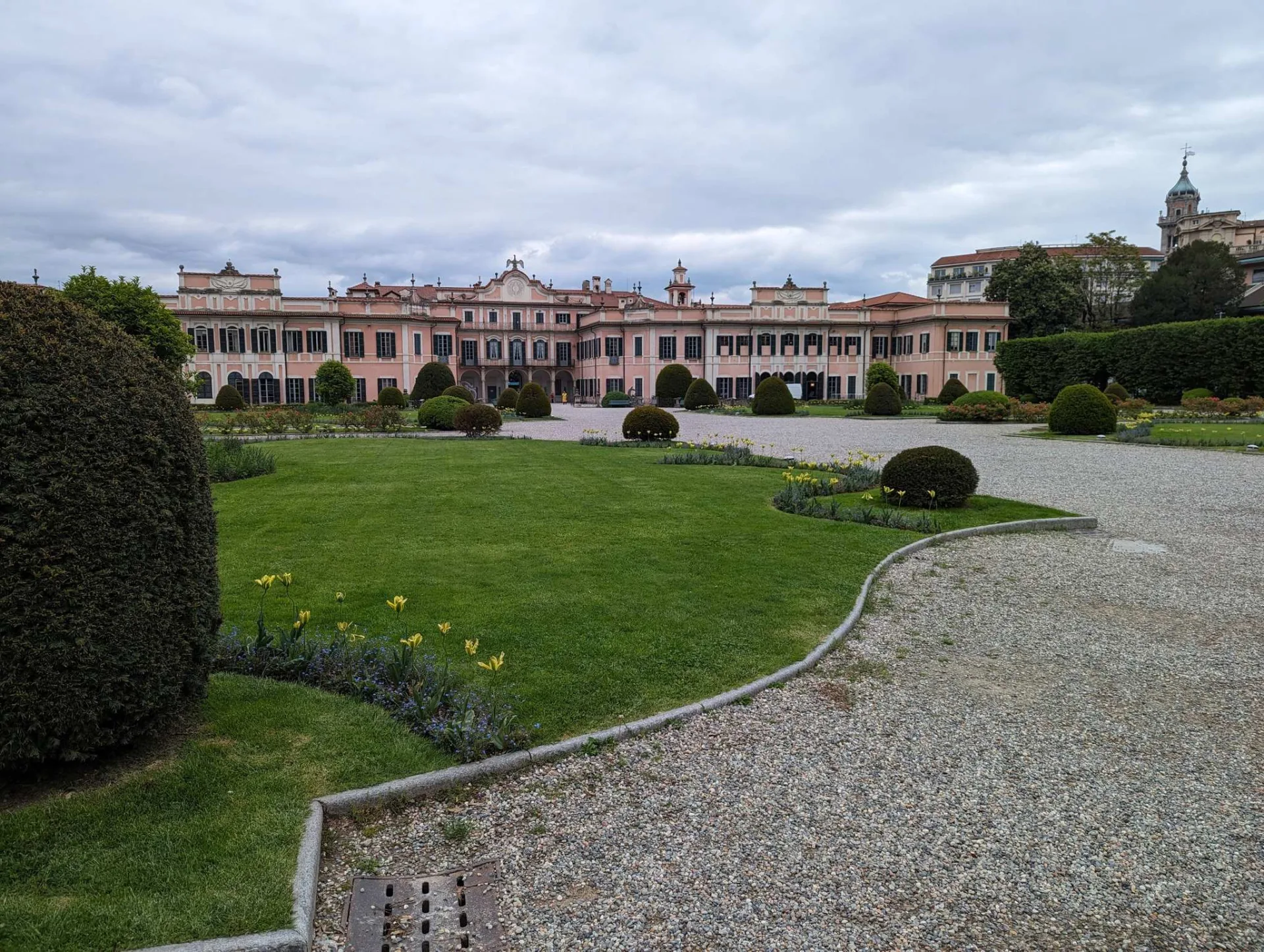 Palazzo Estense and the Estense gardens